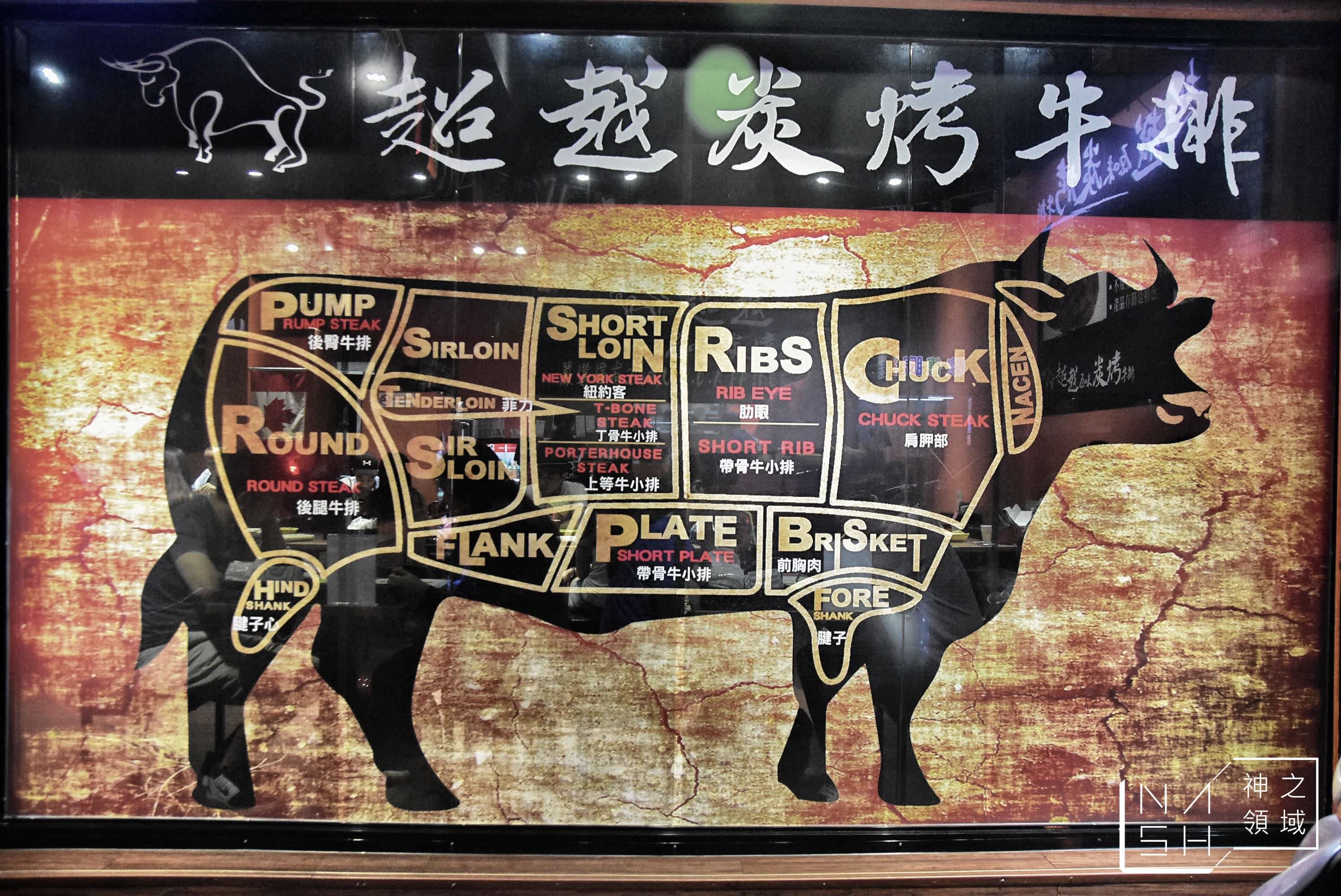 超越原味炭烤牛排