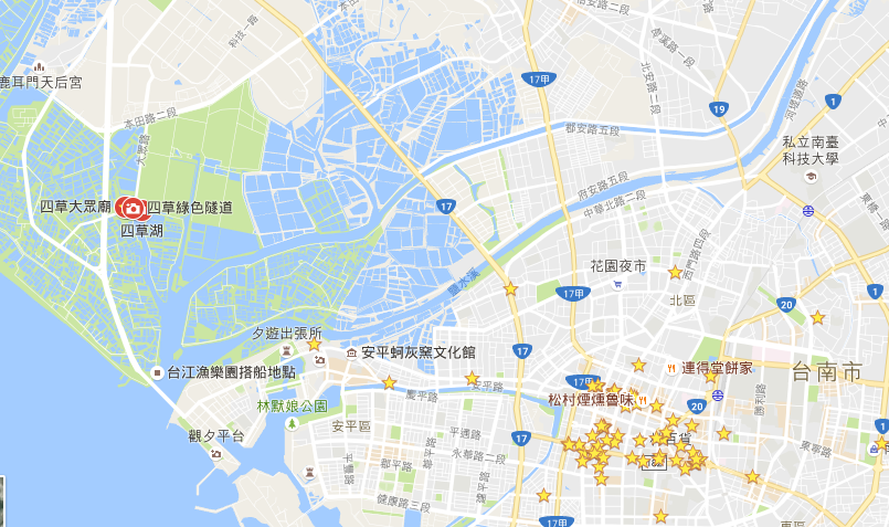 四草綠色隧道
