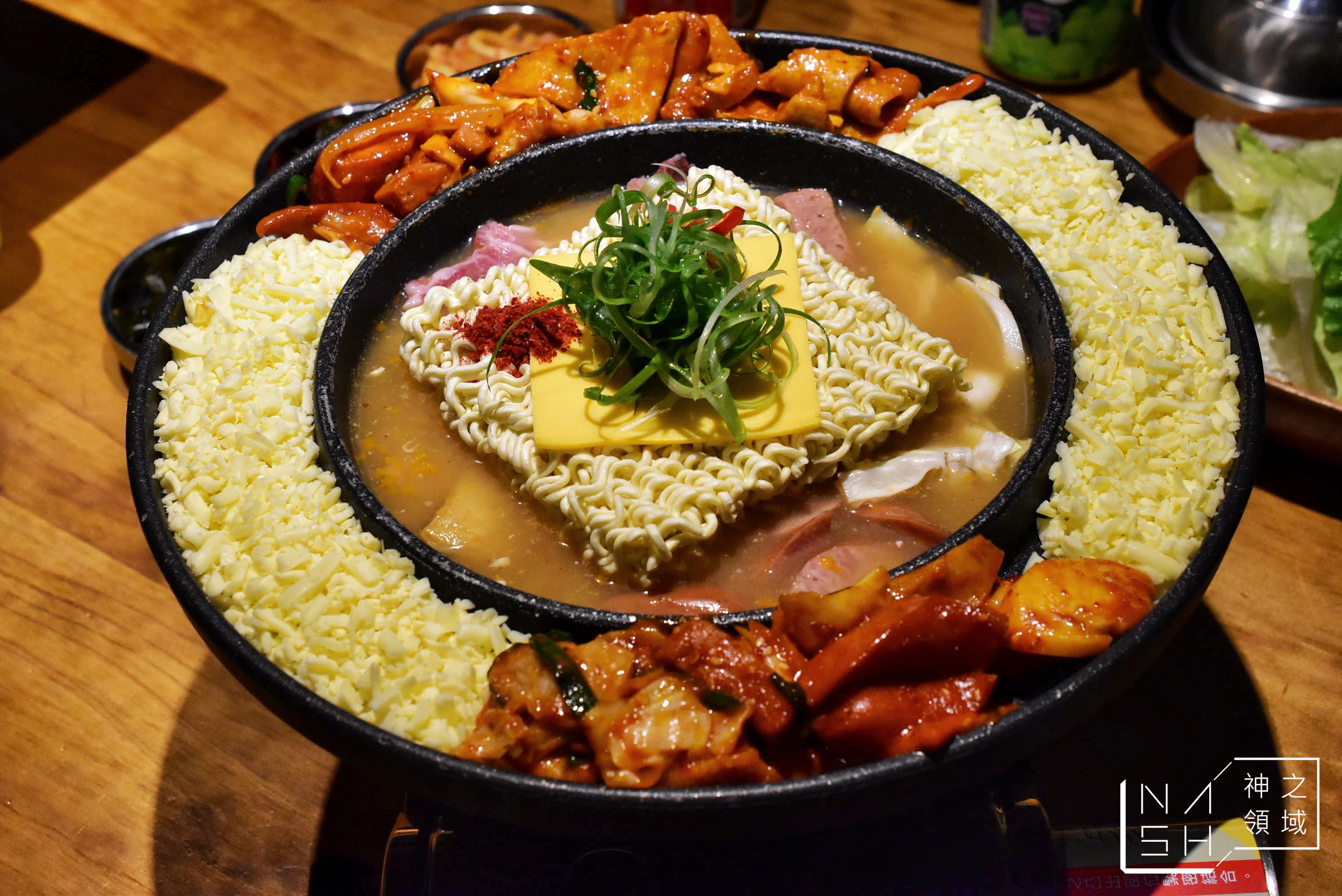娘子韓食,娘子韓食菜單,部隊鍋