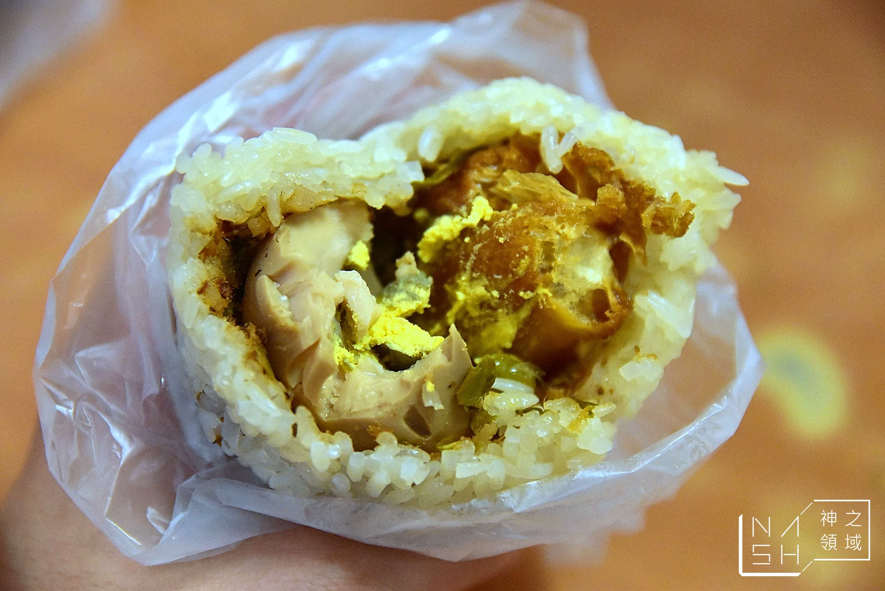 古早味阿嬤飯糰,寧夏夜市飯糰,慈音阿婆飯糰