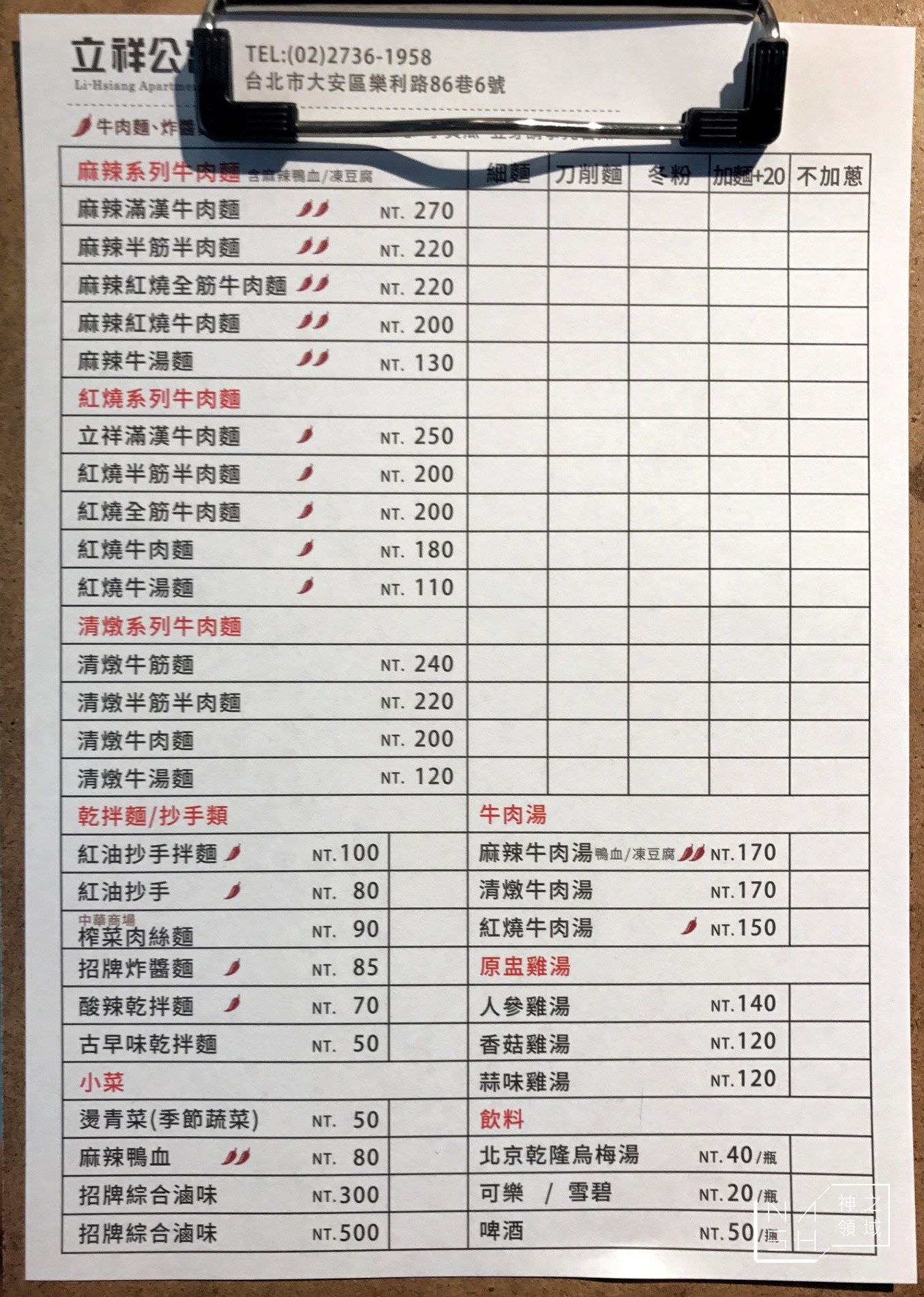 捷運六張犁站美食推薦,立祥公寓