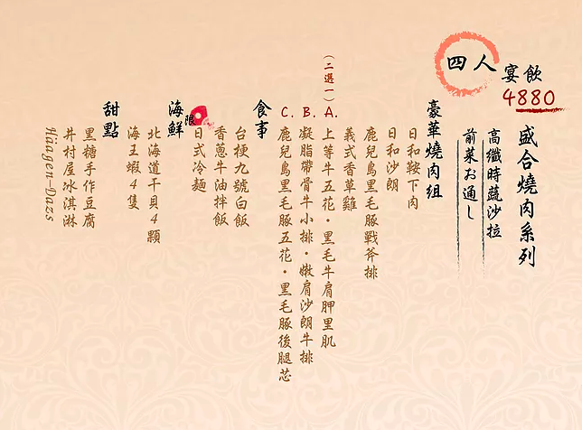 板橋燒肉單點推薦,板橋燒肉推薦,鹿兒島燒肉專賣店