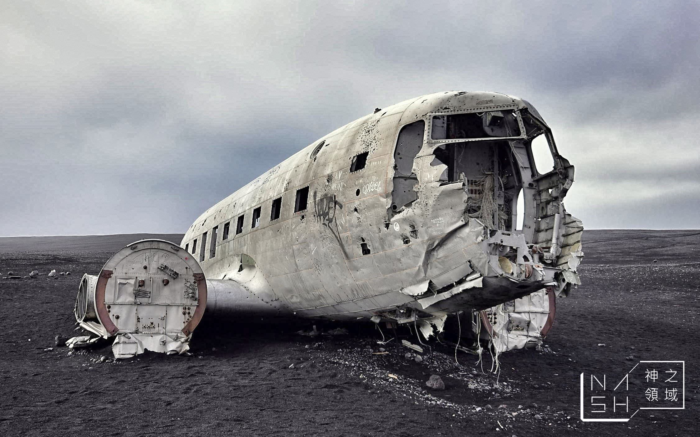 冰島飛機殘