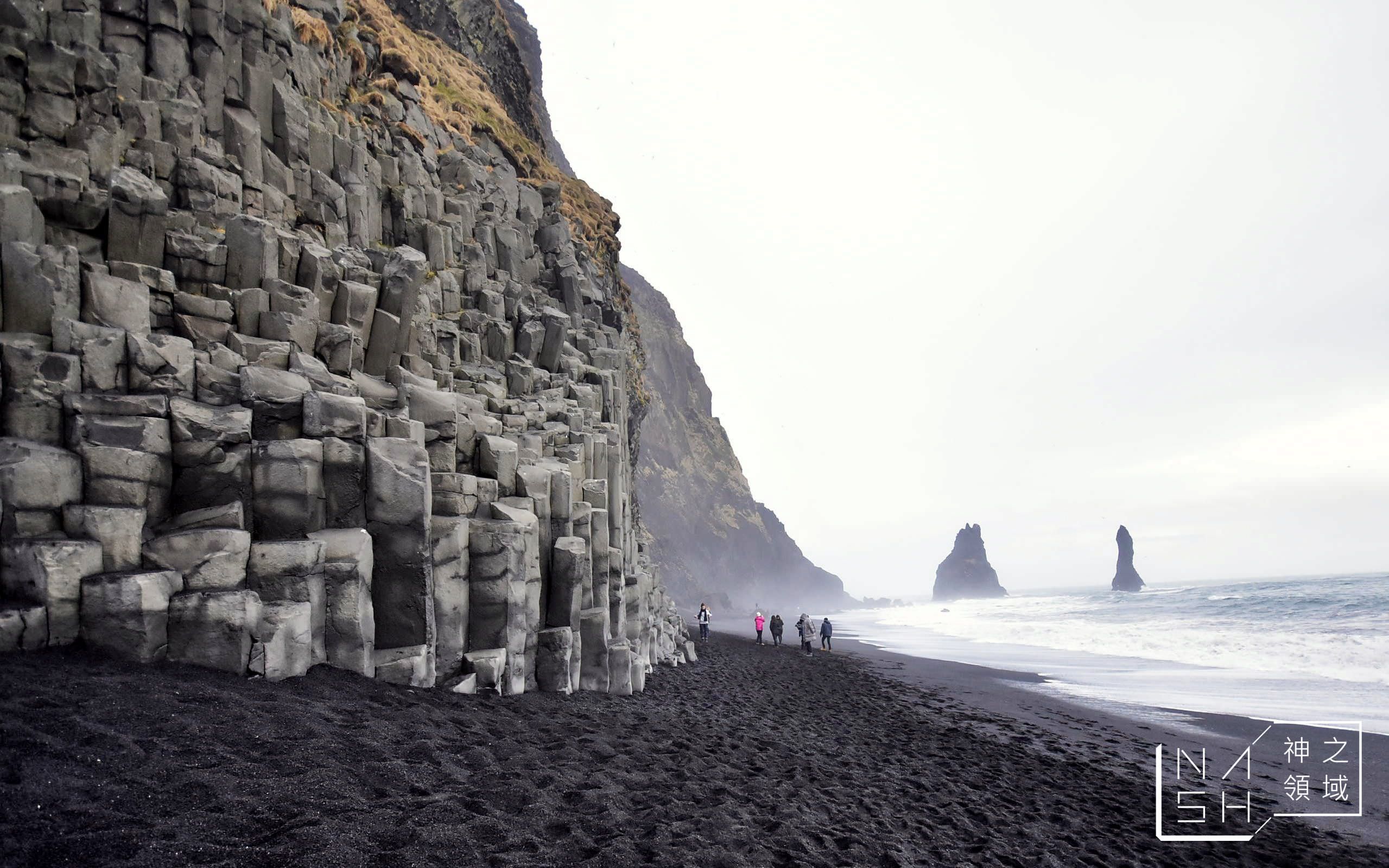 Reynisfjara Beach,冰島自由行環島景點推薦,冰島自助景點推薦,黑沙灘
