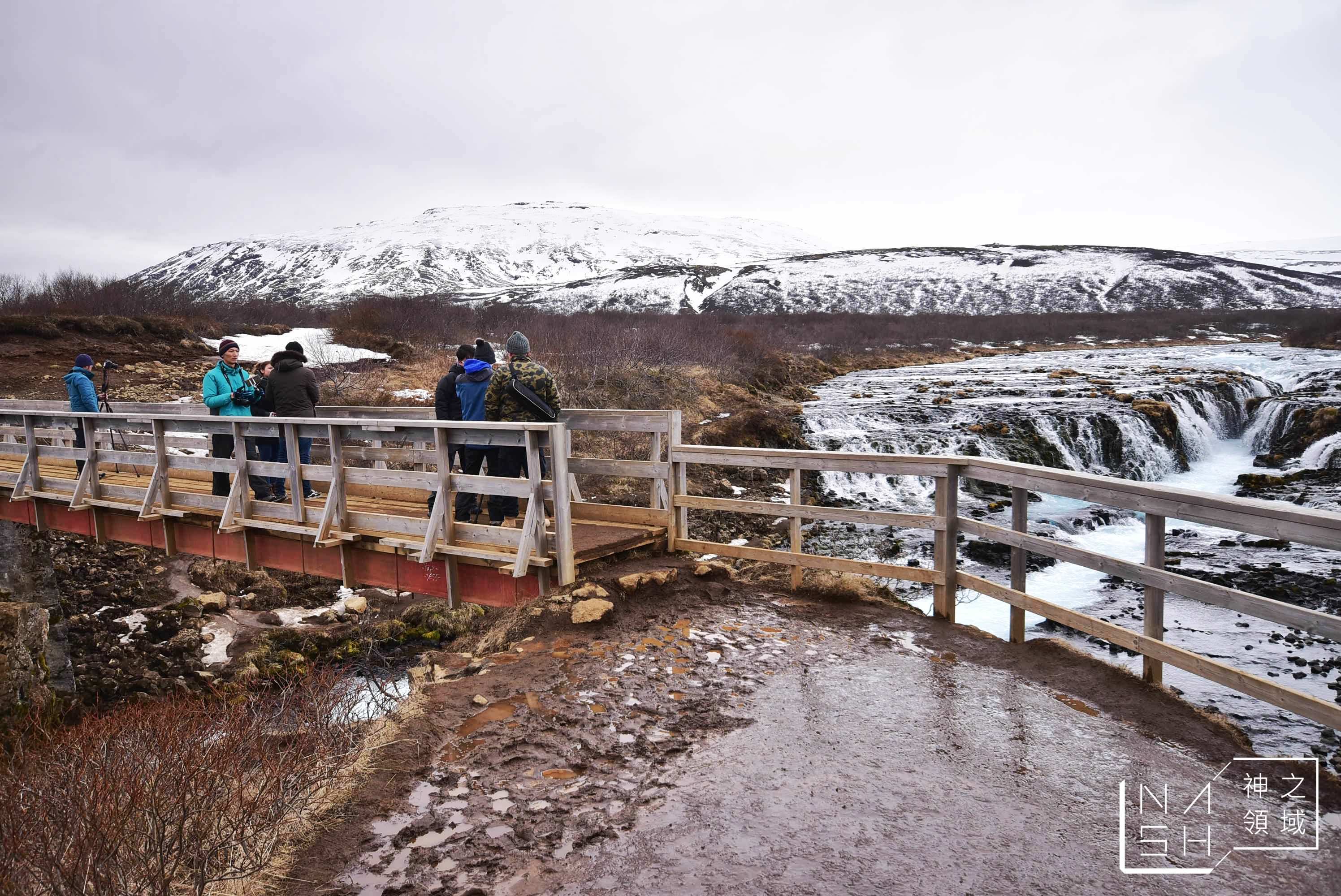 Bruarfoss Waterfall,蒂芬尼藍瀑布,冰島黃金圈景點