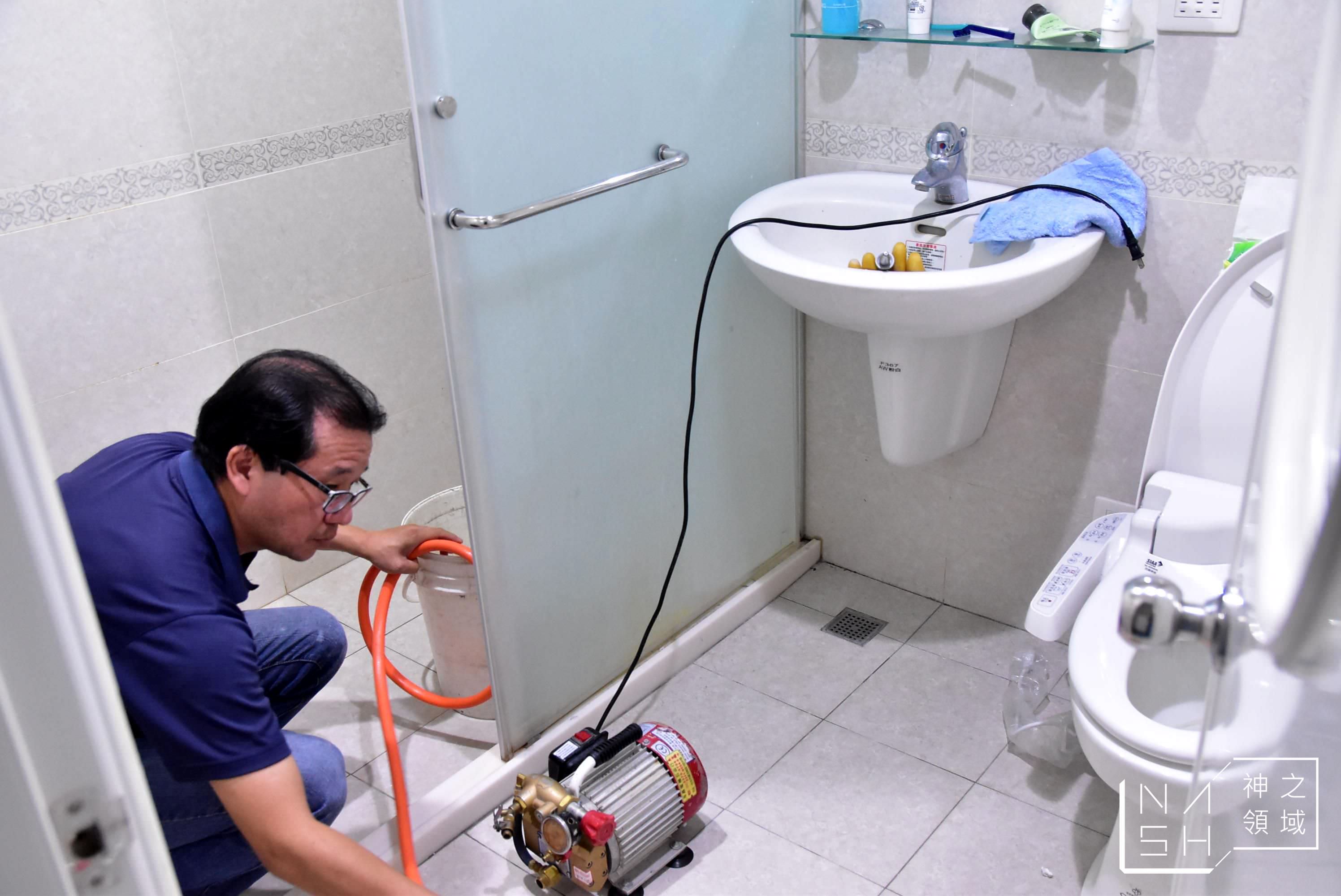 自己洗冷氣
