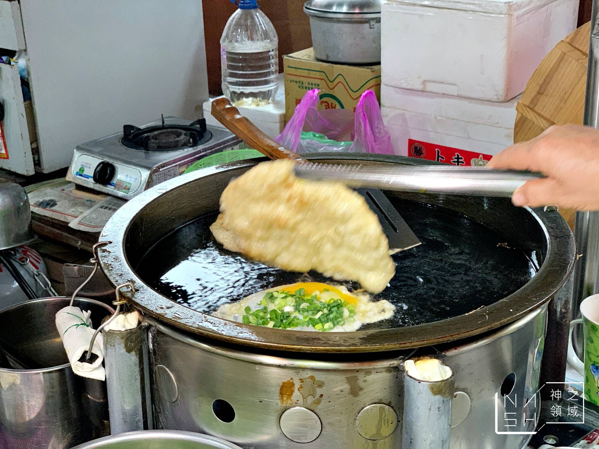湯圍溝老媽蔥油餅
