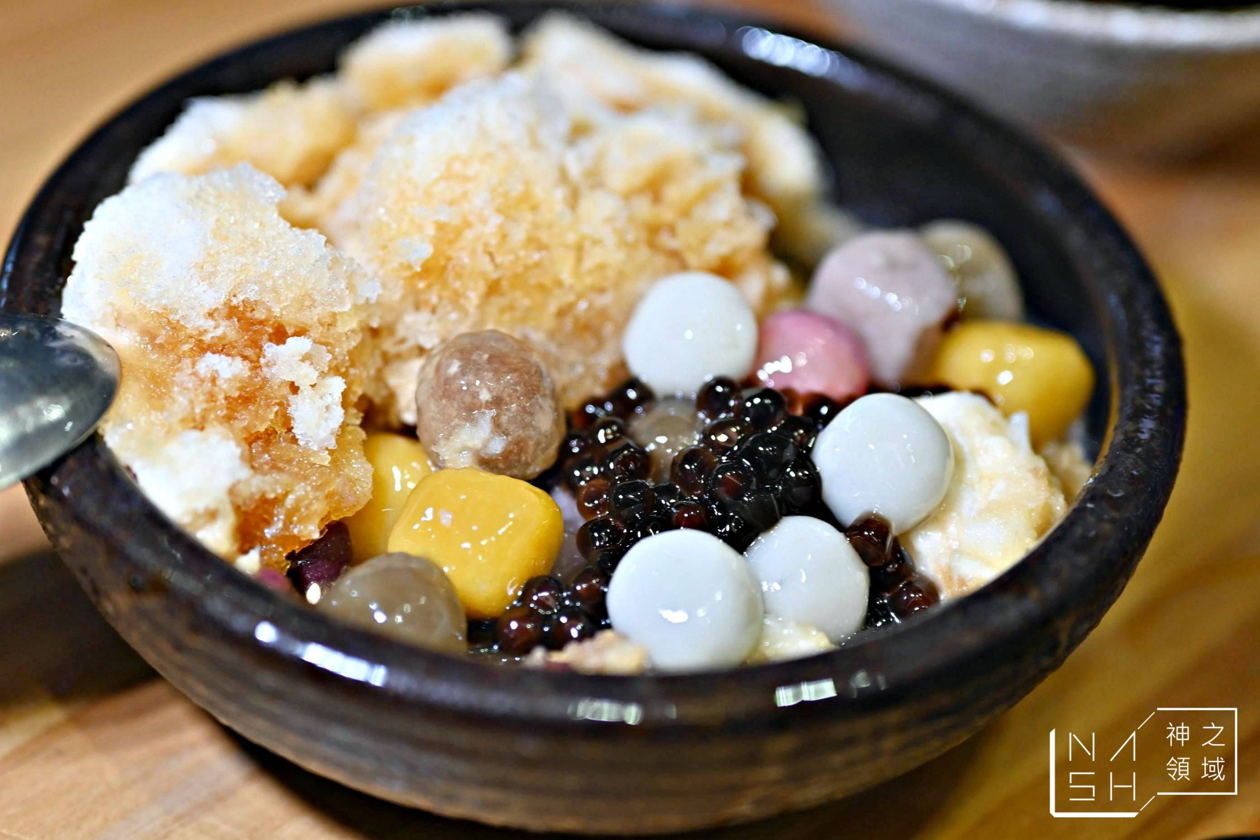 台南東區焦糖煉乳包心粉圓