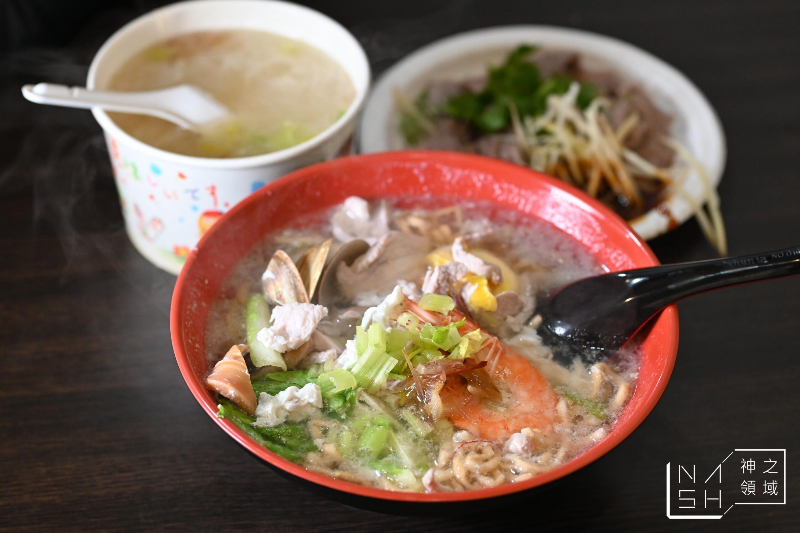 無名米粉湯、海產粥