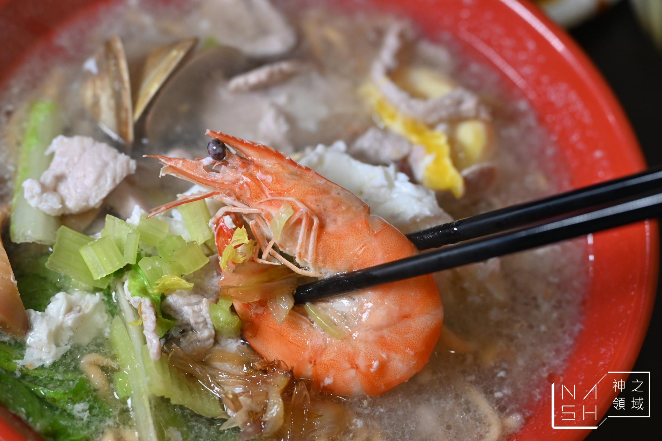 無名米粉湯、海產粥