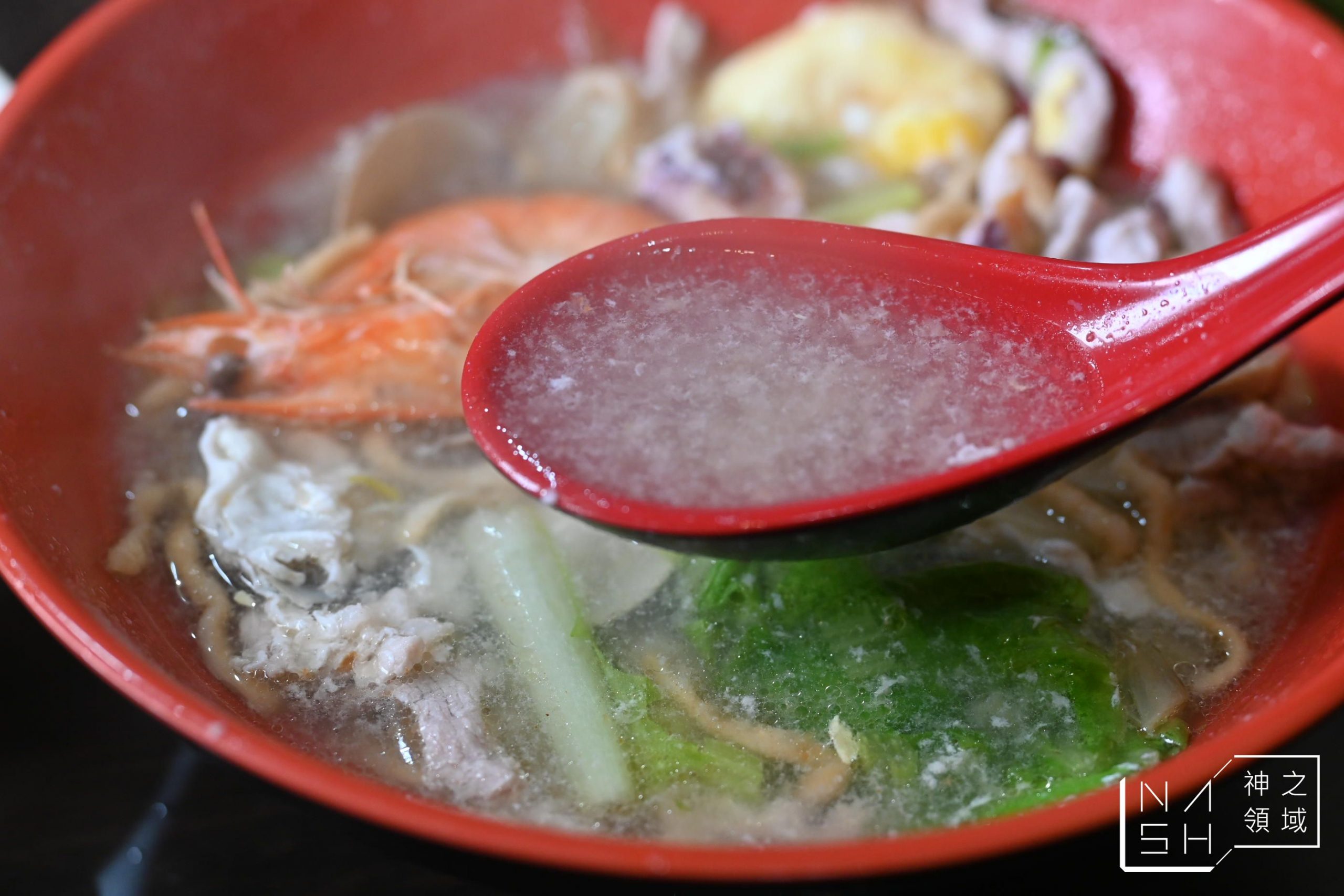 無名米粉湯、海產粥