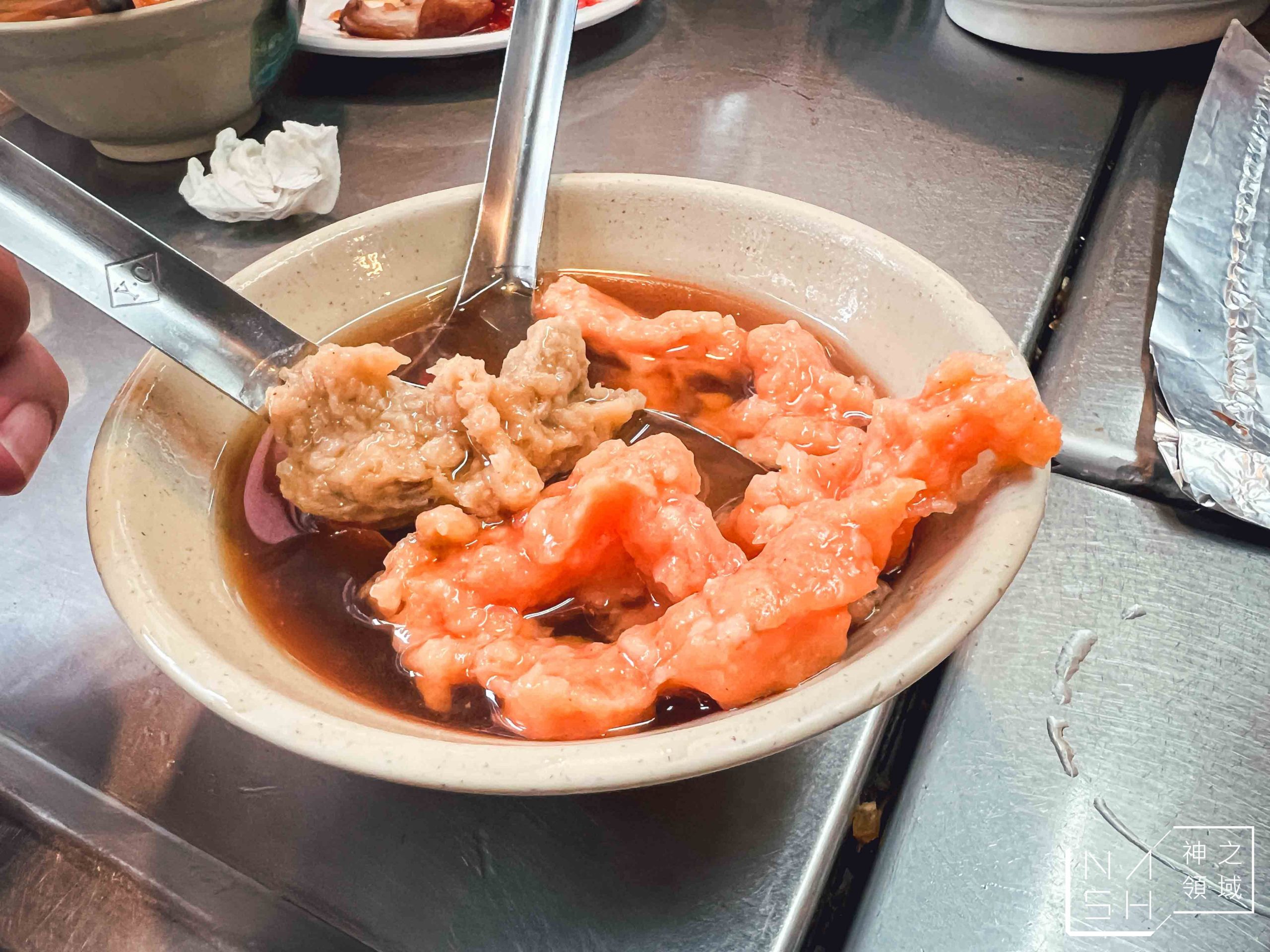基隆廟口22號蝦仁羹豬腳