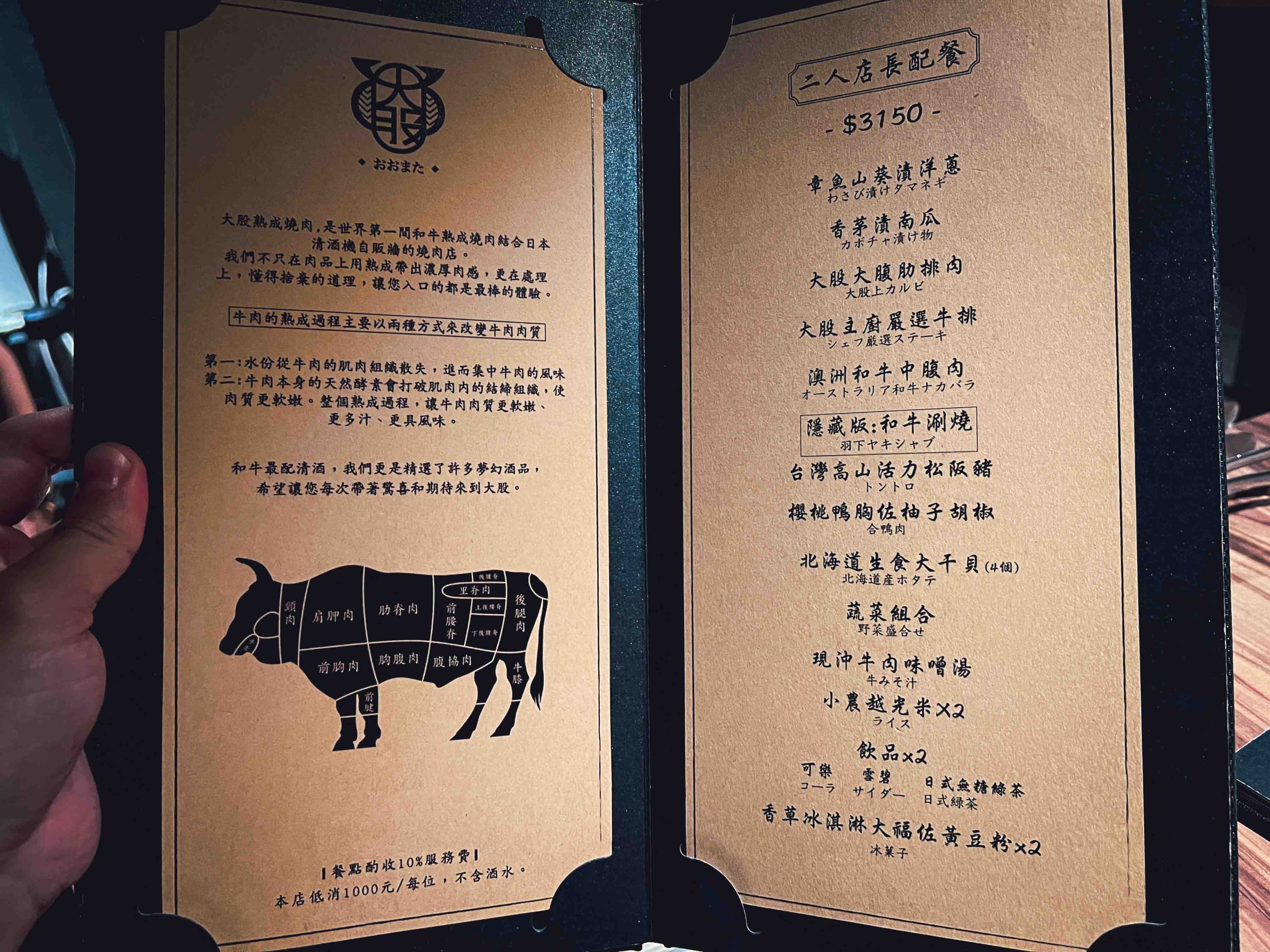 大股熟成燒肉專門台北南京店