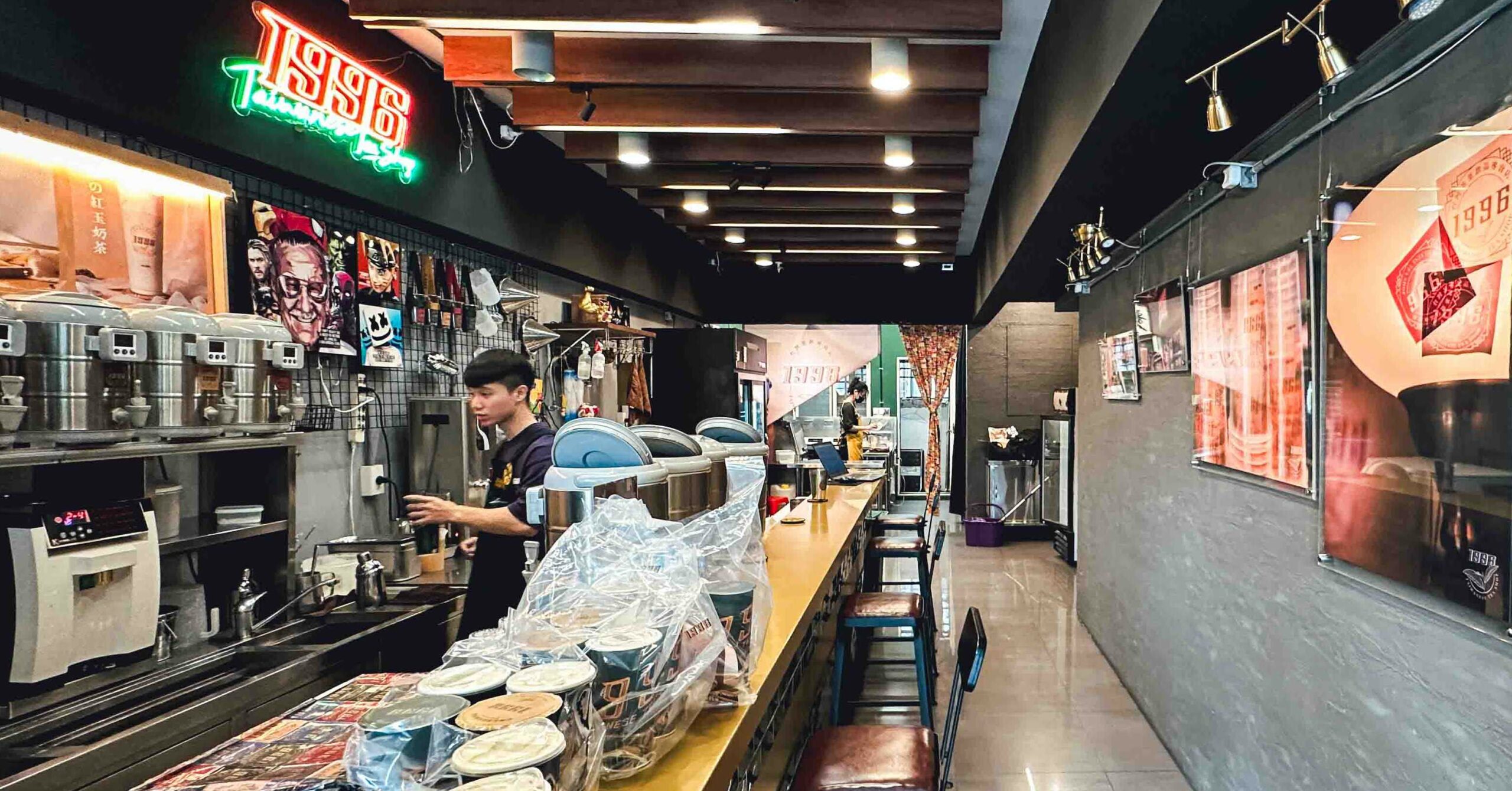 【民權西路美食】1996 台灣茶葉飲品專賣店，大同區手搖飲料推薦 (菜單)