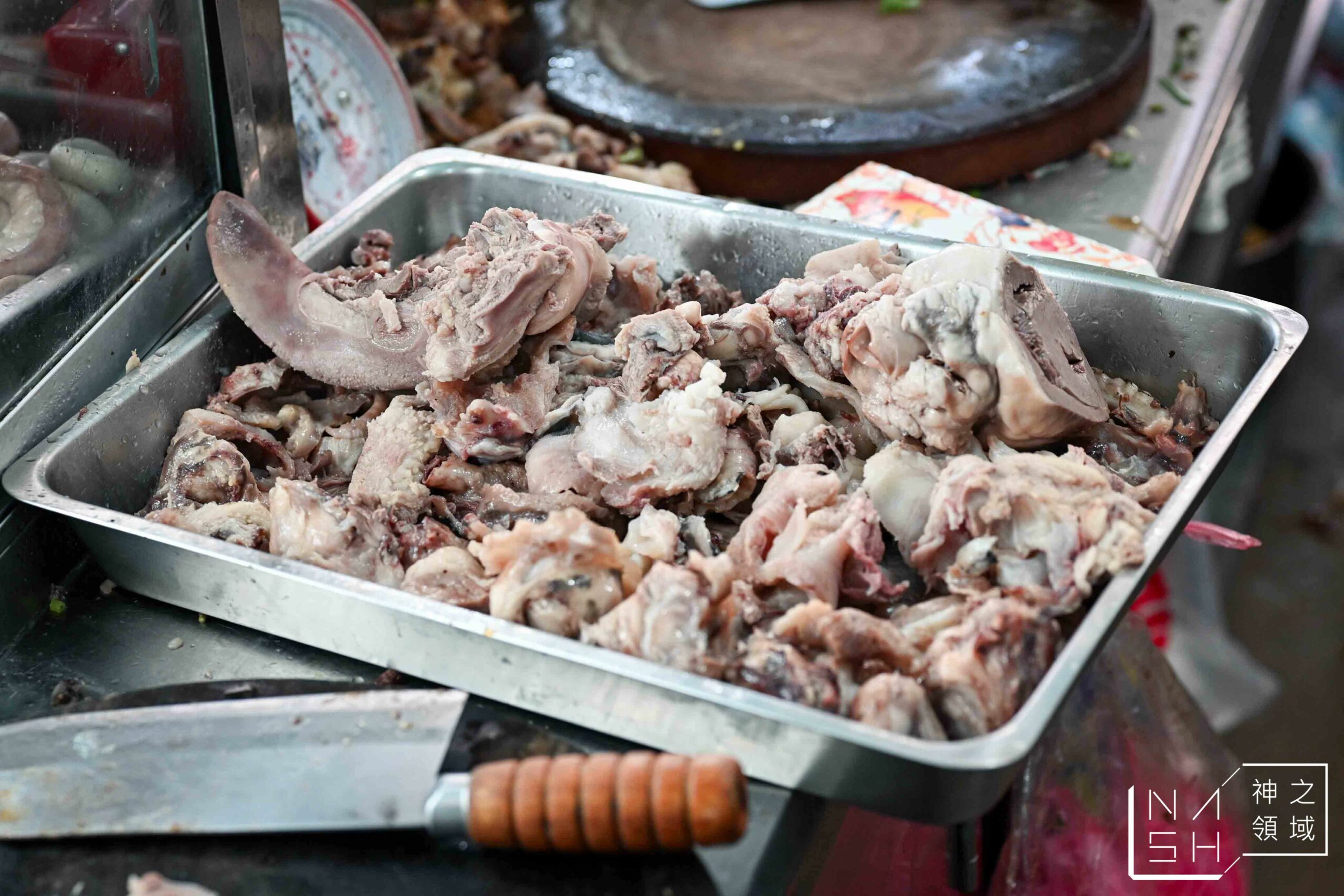 石碇頭骨肉老店