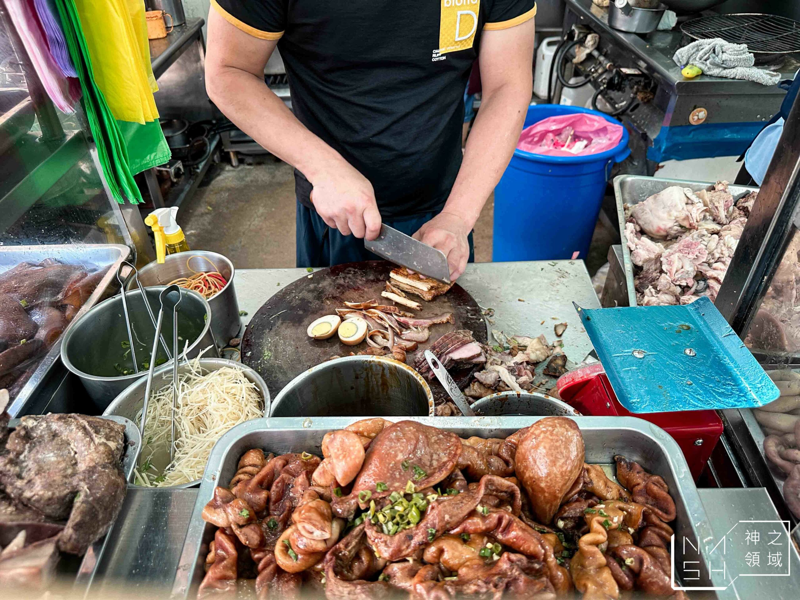 石碇頭骨肉老店