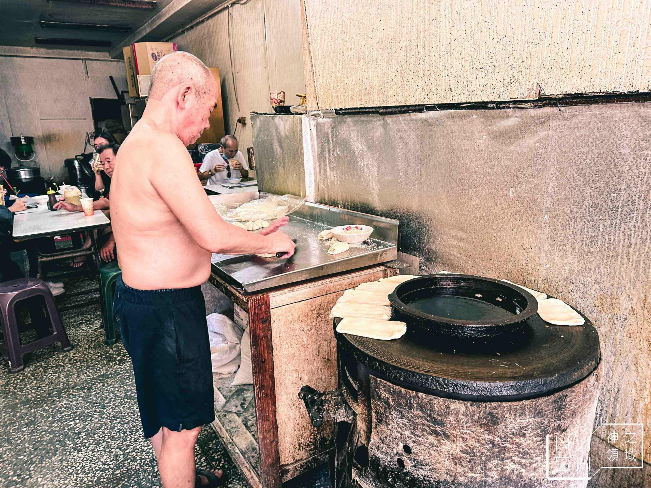 原西園橋下燒餅油條