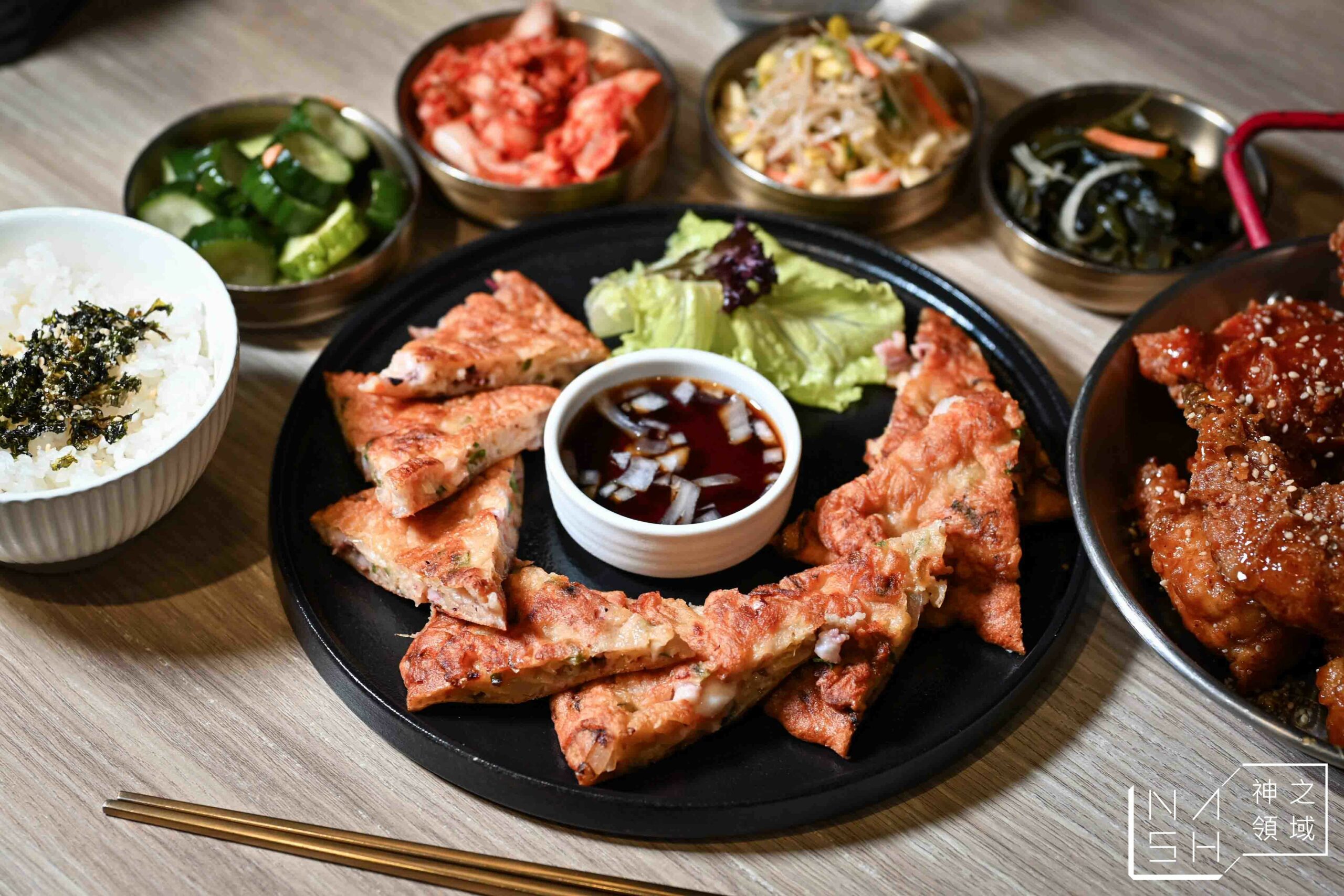 梨谷韓式鐵板炭火烤肉