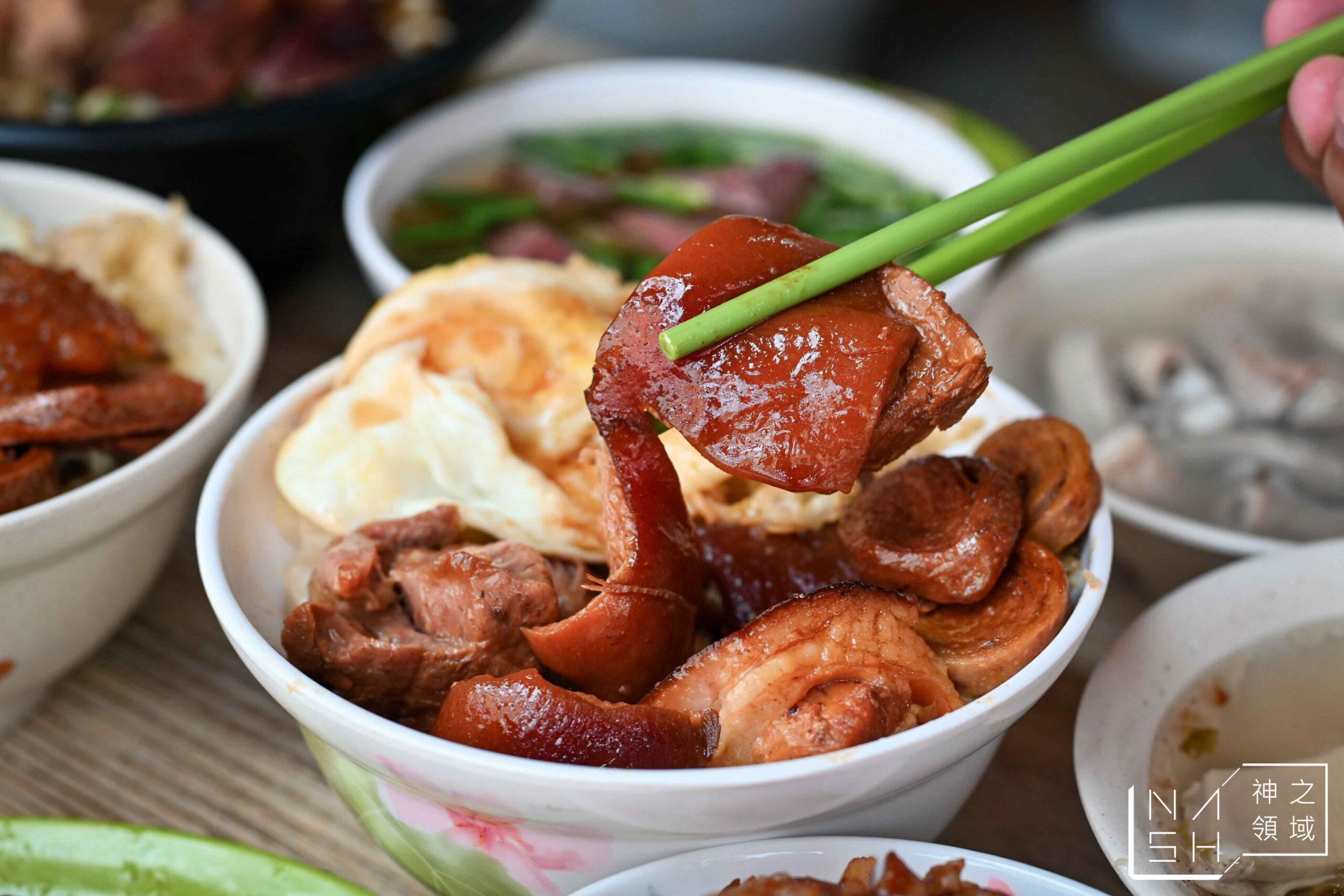 後菜園艋舺腿庫飯控肉飯