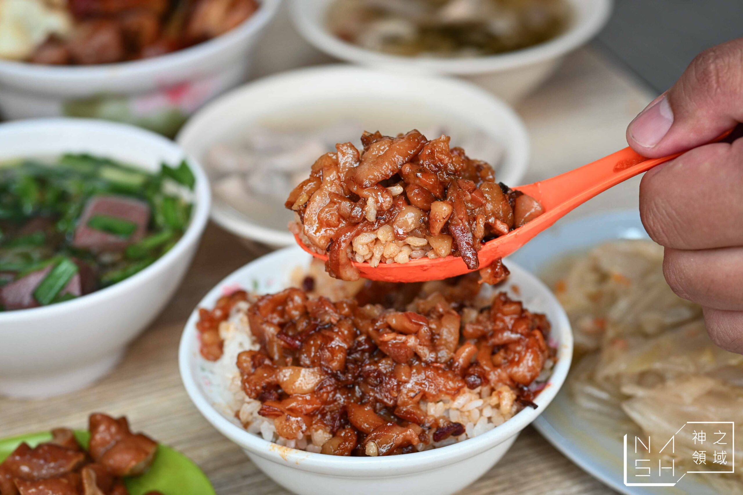 後菜園艋舺腿庫飯控肉飯
