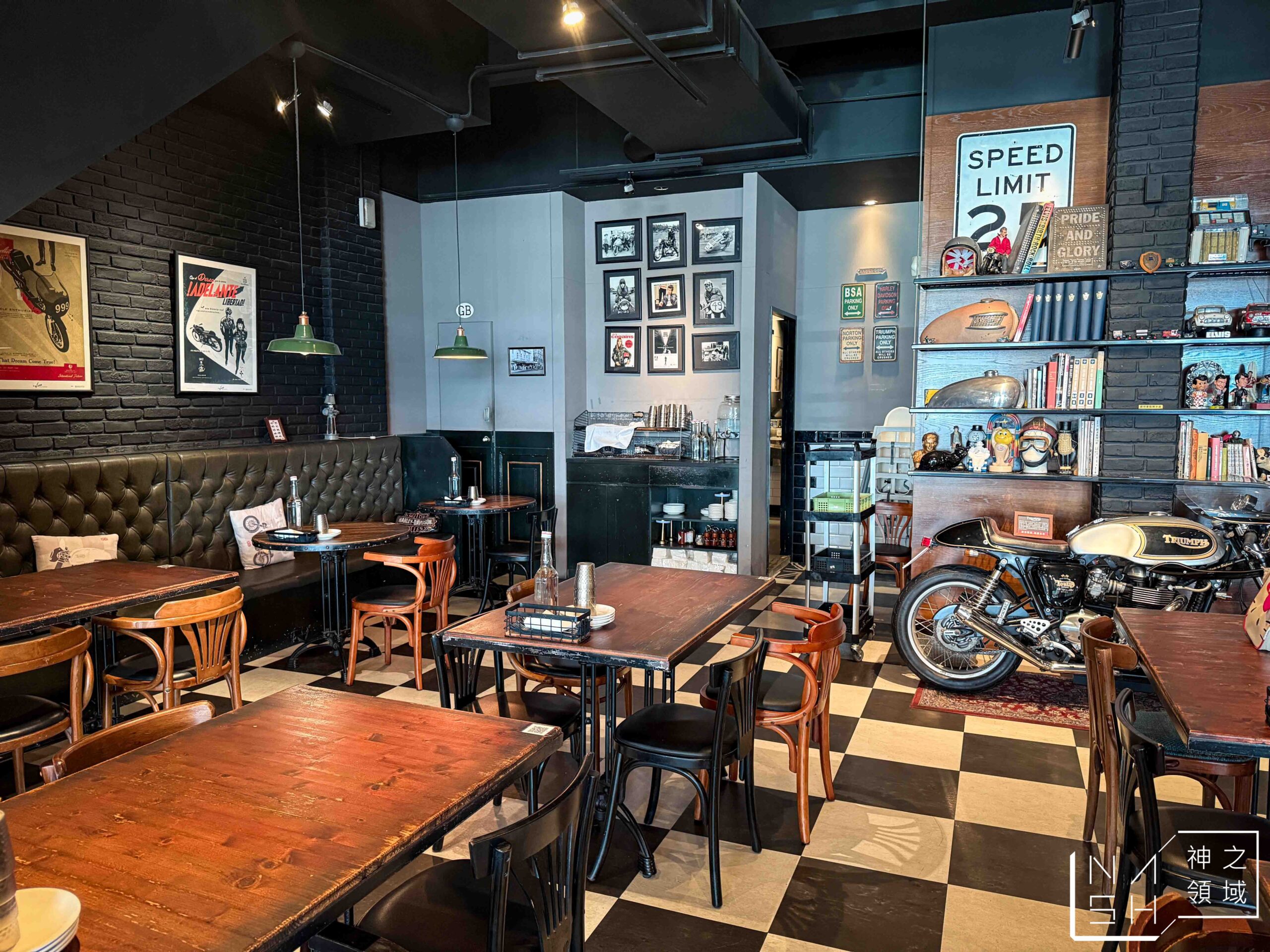 Ton Up Cafe 英倫復古餐廳