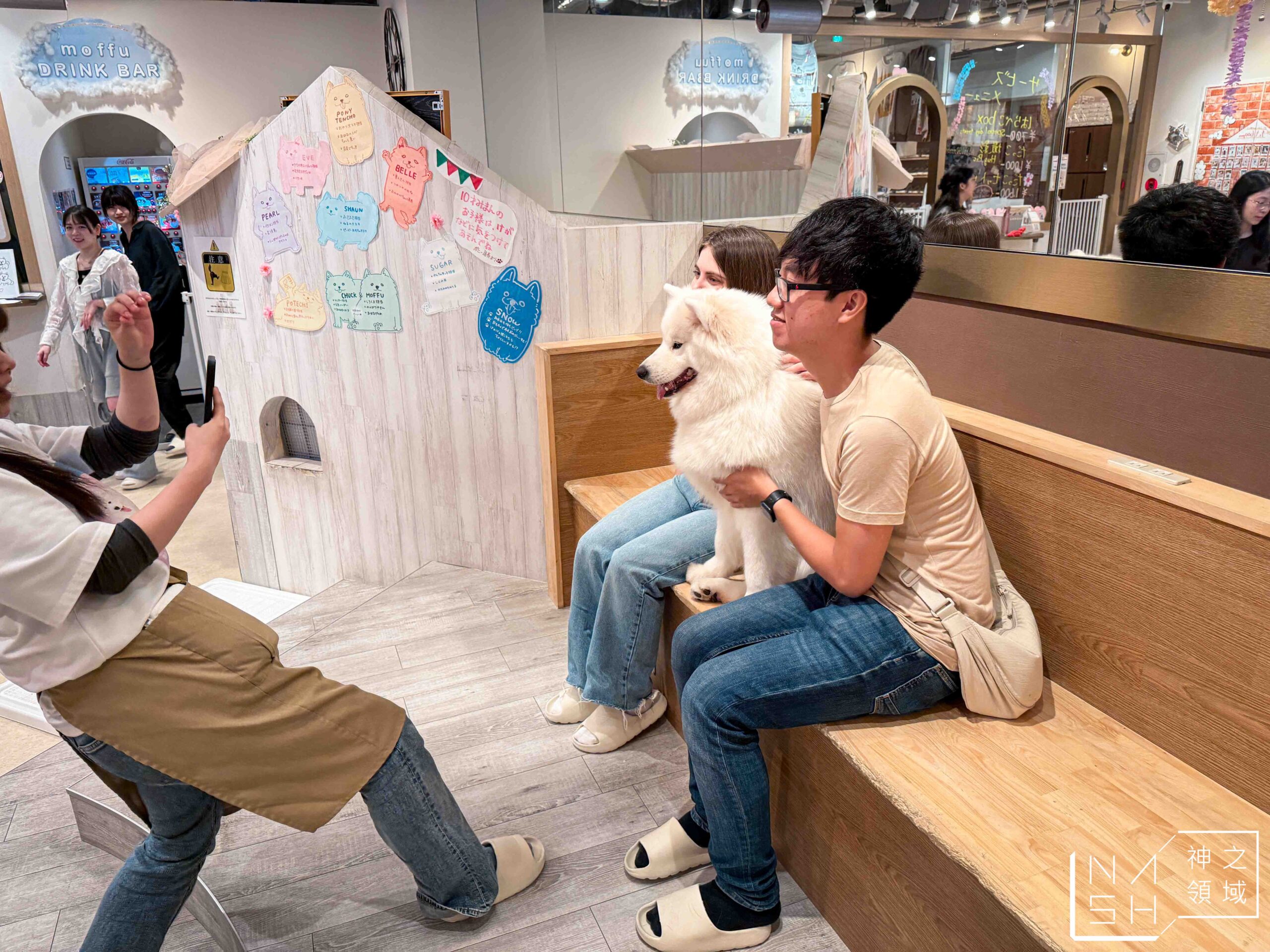 薩摩耶咖啡館 moffu 竹下街店