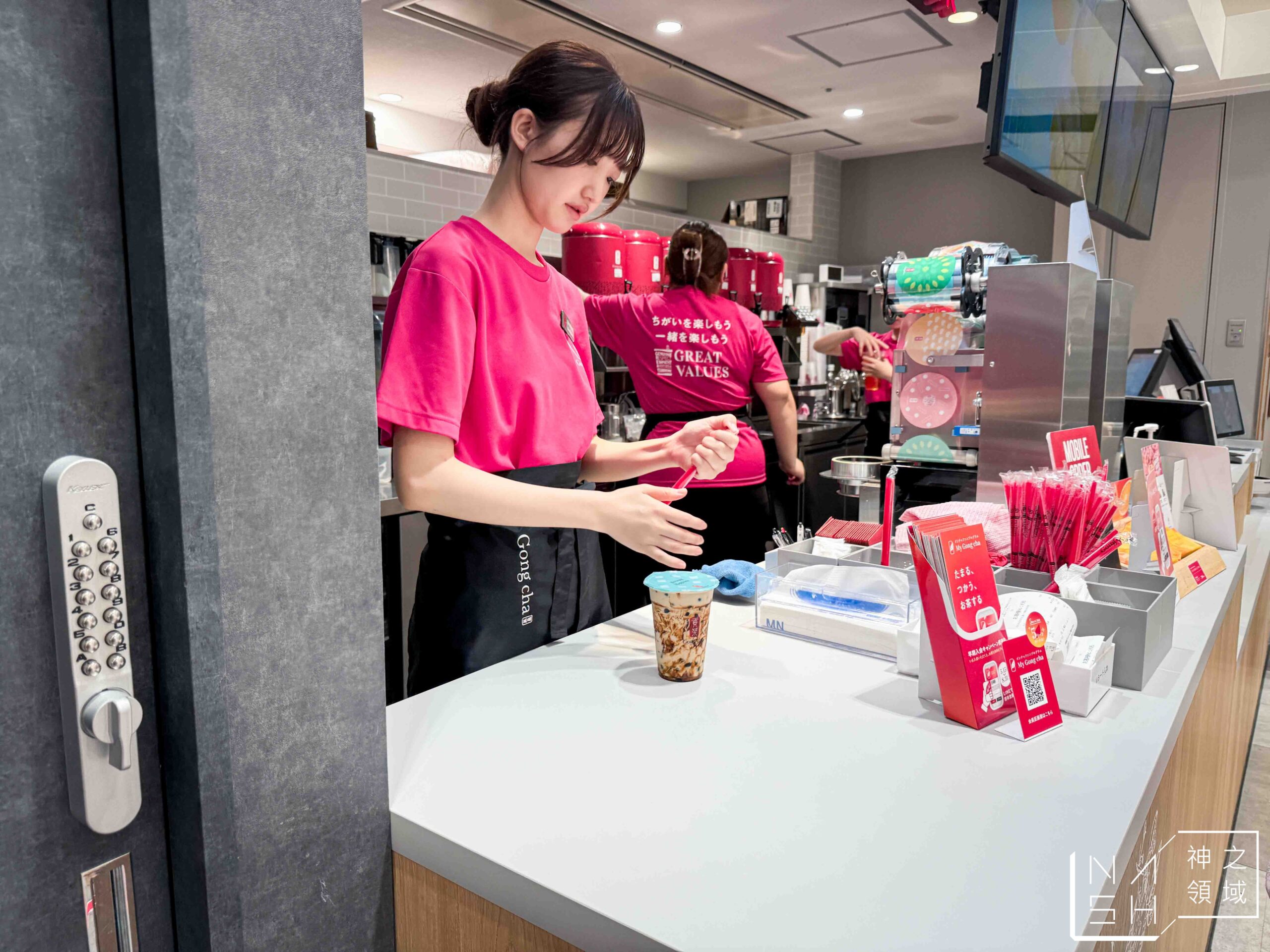 Gong cha貢茶PARCO新館 Gong cha貢茶PARCO新館