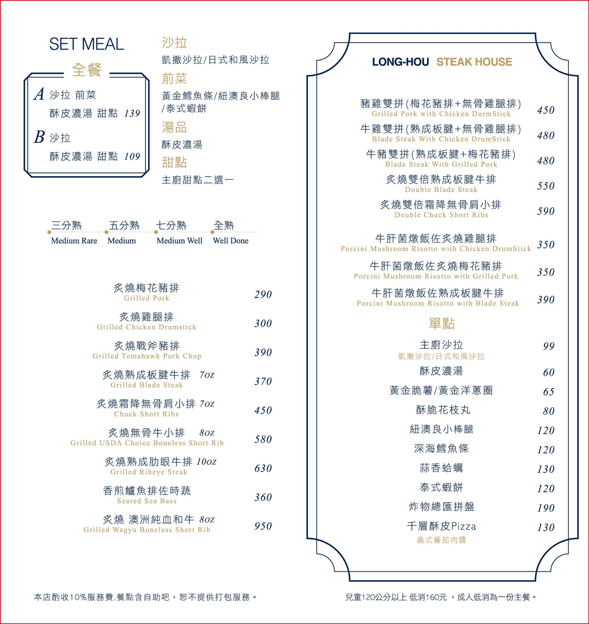 瀧厚炙燒熟成牛排