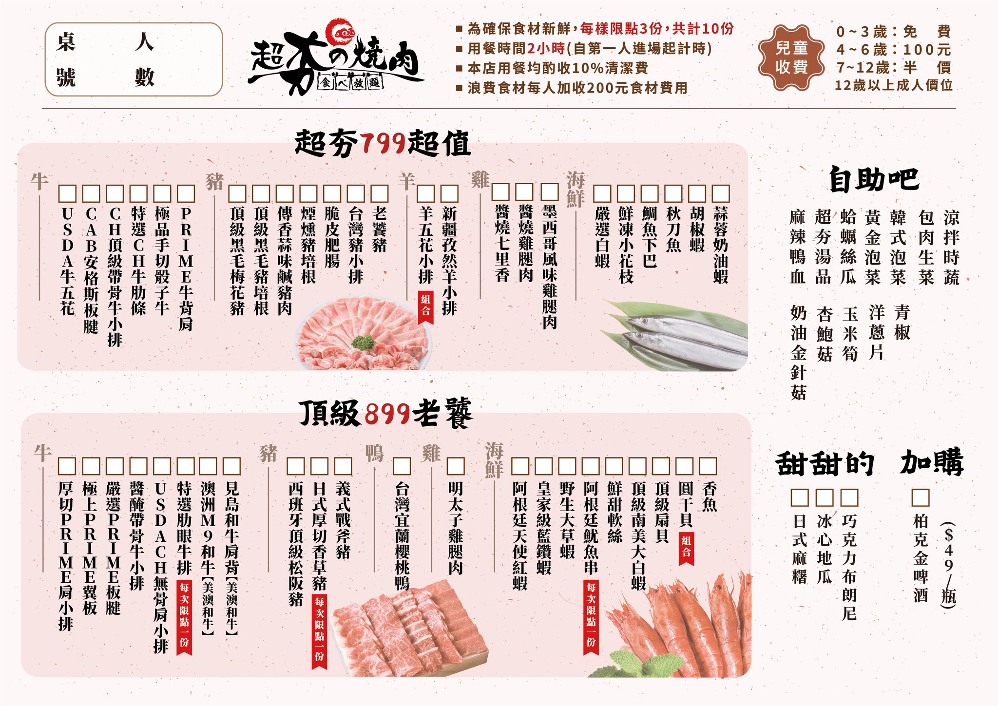 超夯の燒肉
