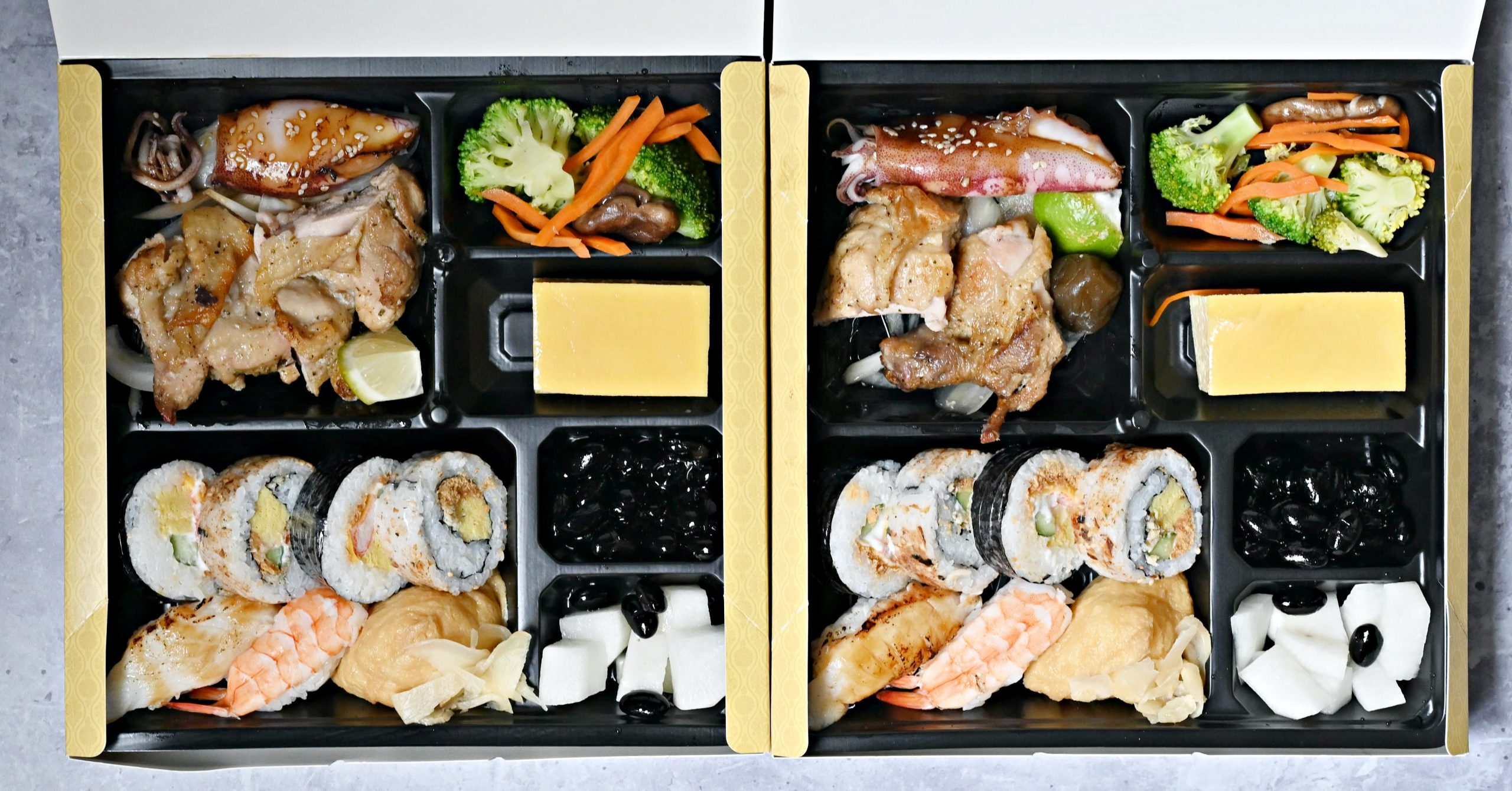 漢來海港自助餐廳便當