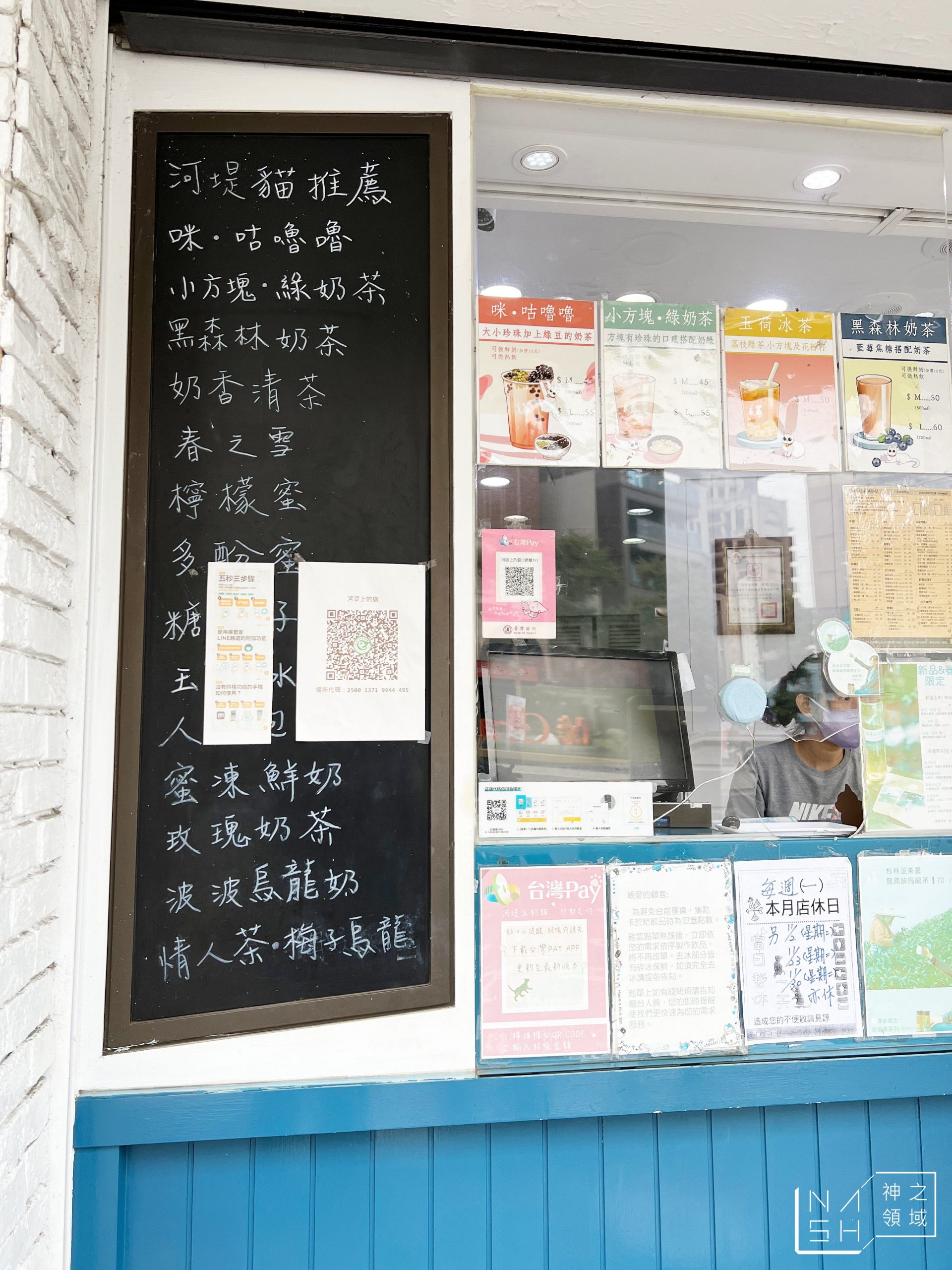 河堤上的貓