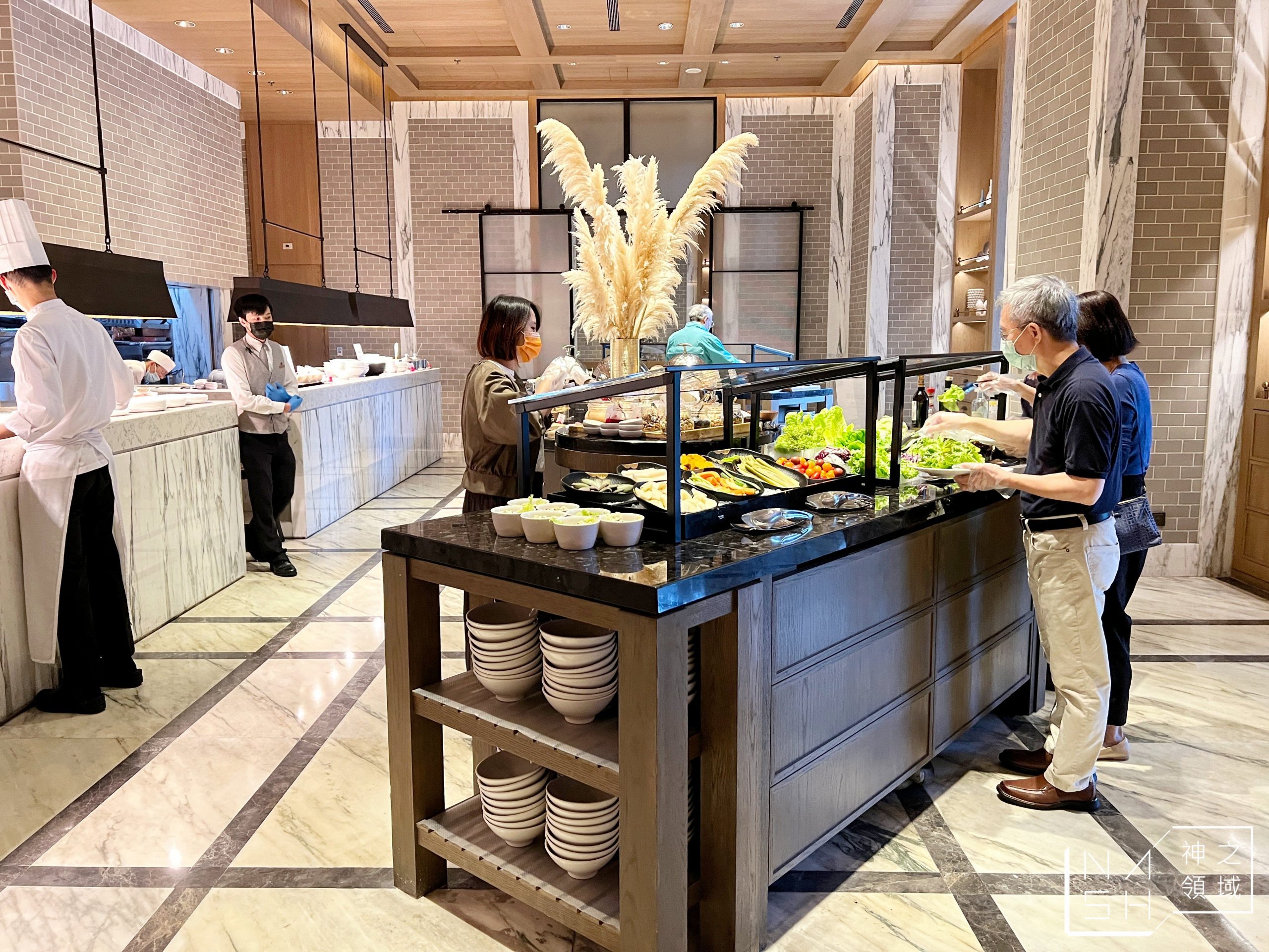 萬豪酒店自助餐