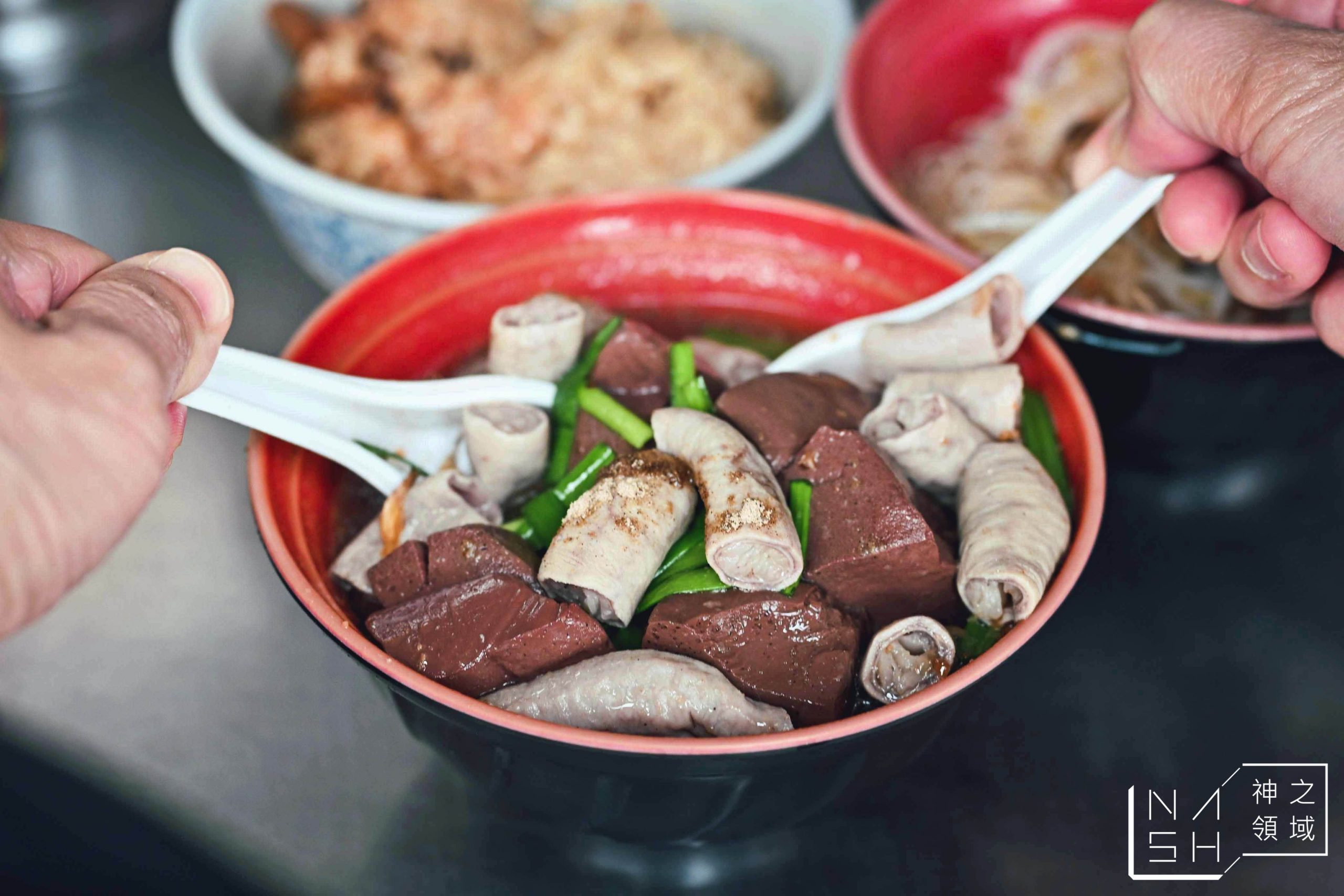 新莊夜市豬血湯