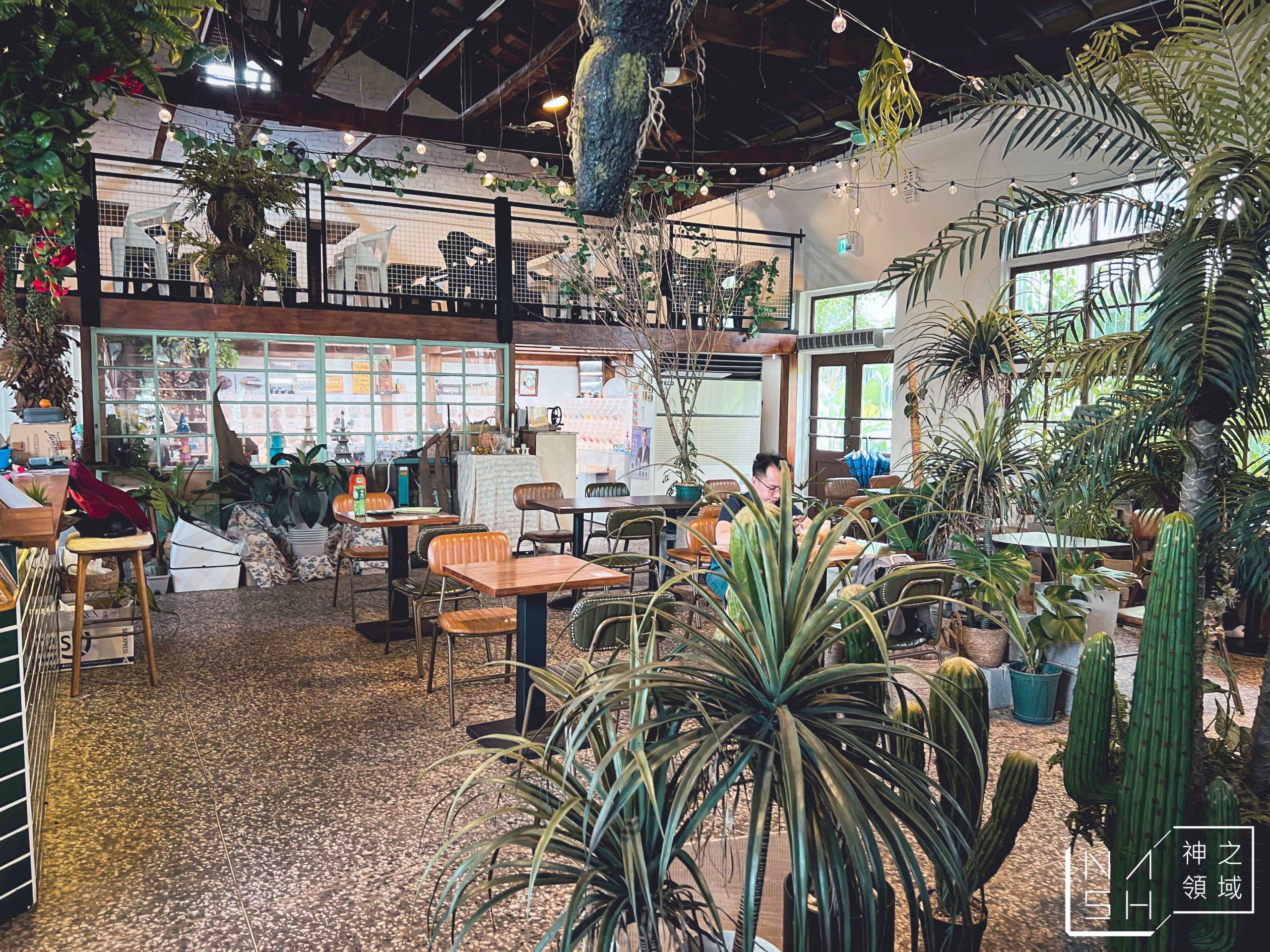 廢溫室Greenhouse café