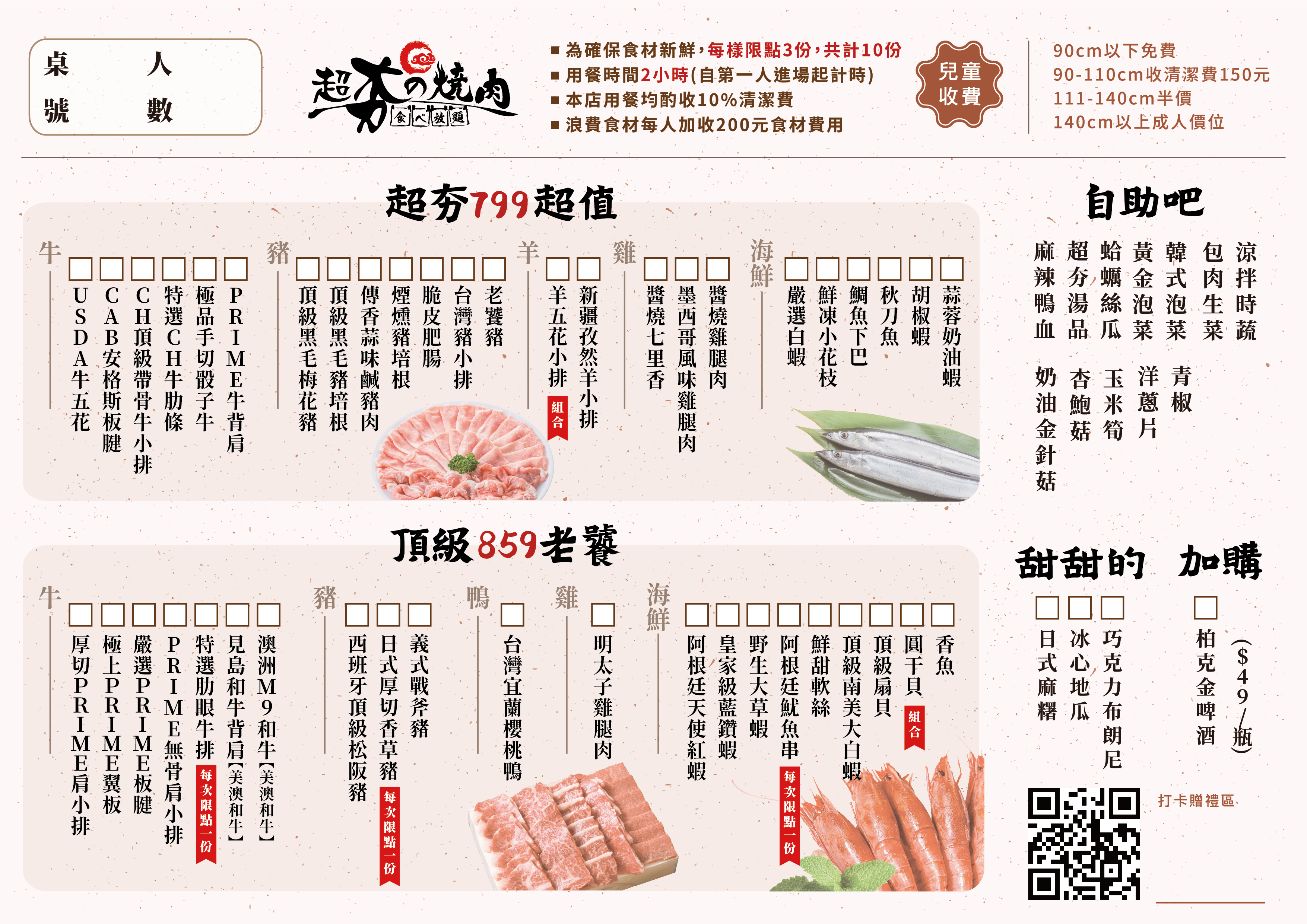 超夯の燒肉