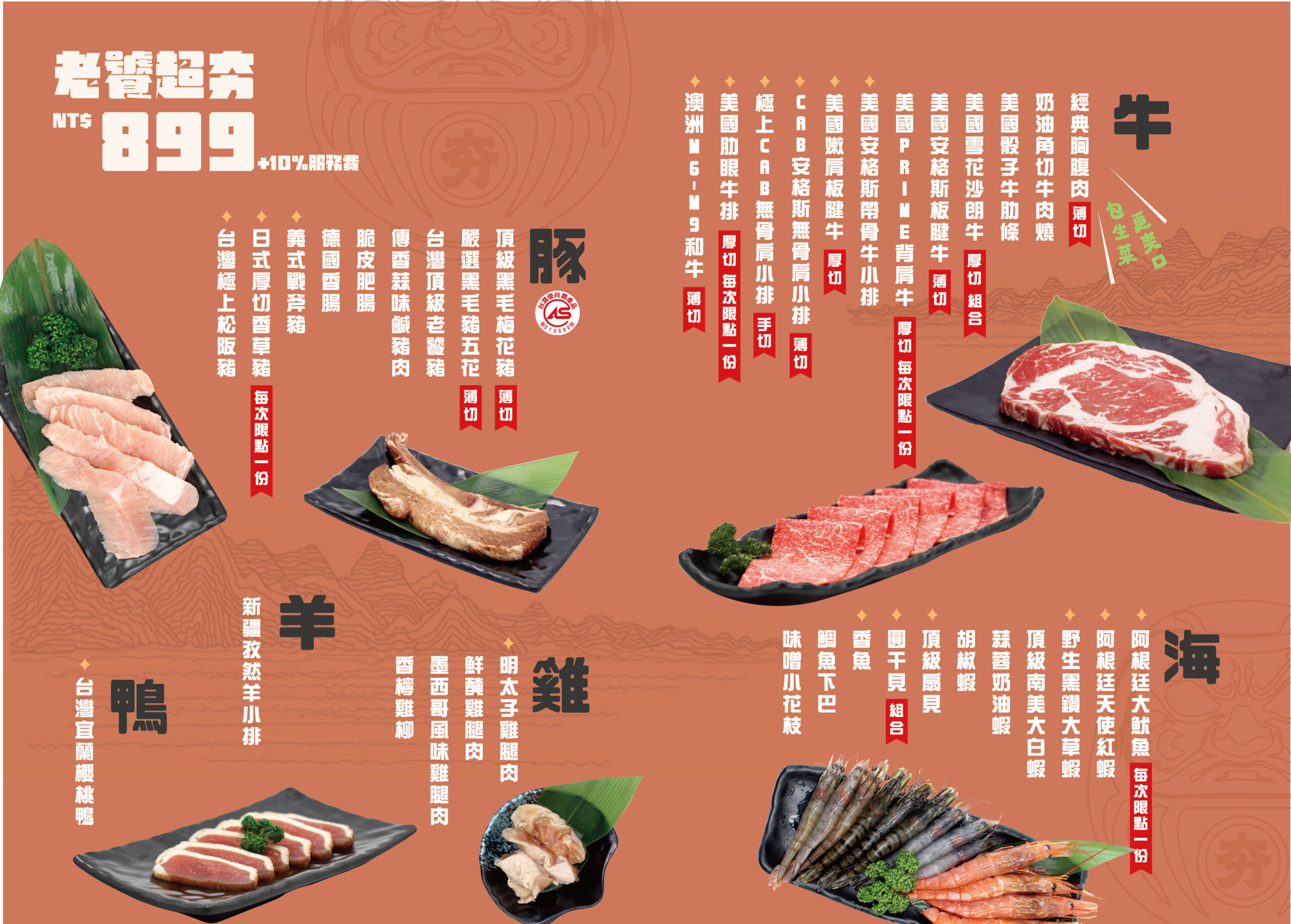 超夯の燒肉中壢中正店